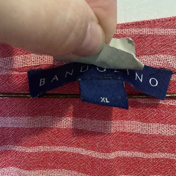 Bandolino Red Blouse - Picture 3 of 4